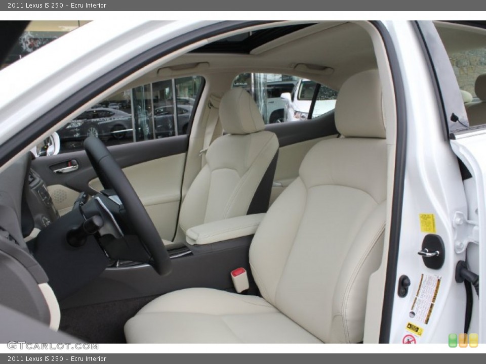 Ecru Interior Photo for the 2011 Lexus IS 250 #54727186