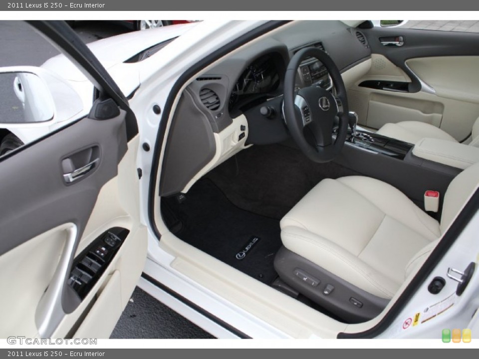 Ecru Interior Photo for the 2011 Lexus IS 250 #54727195