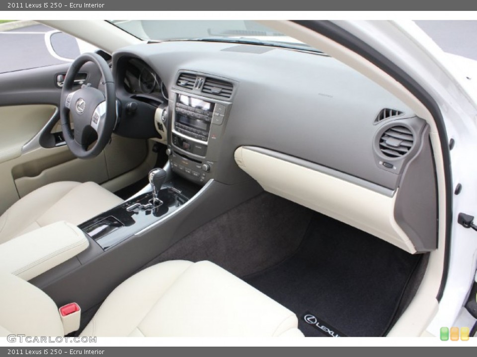 Ecru Interior Dashboard for the 2011 Lexus IS 250 #54727207