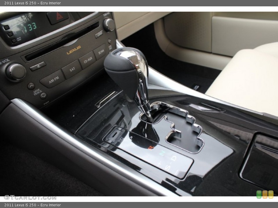 Ecru Interior Transmission for the 2011 Lexus IS 250 #54727219