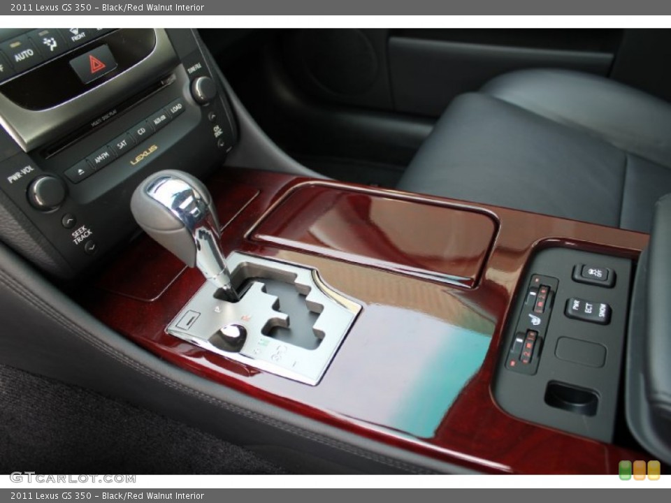 Black/Red Walnut Interior Transmission for the 2011 Lexus GS 350 #54727333