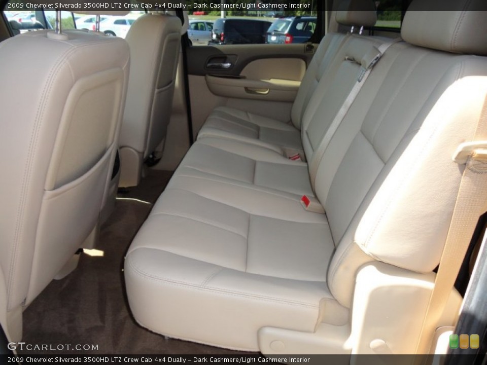 Dark Cashmere/Light Cashmere Interior Photo for the 2009 Chevrolet Silverado 3500HD LTZ Crew Cab 4x4 Dually #54727399