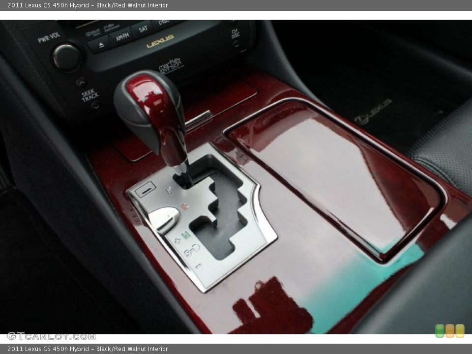Black/Red Walnut Interior Transmission for the 2011 Lexus GS 450h Hybrid #54727579