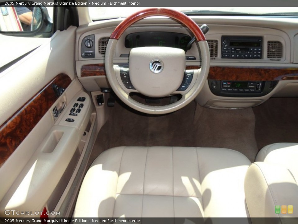 Medium Parchment Interior Dashboard for the 2005 Mercury Grand Marquis Ultimate Edition #54727864