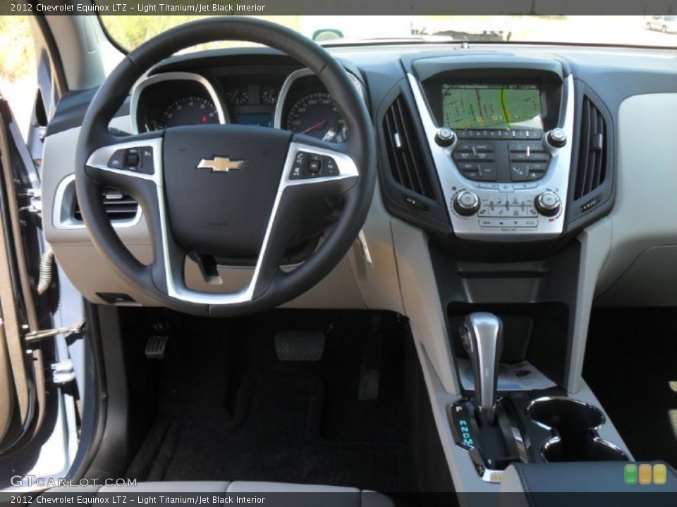 Light Titanium/Jet Black Interior Dashboard for the 2012 Chevrolet Equinox LTZ #54728548