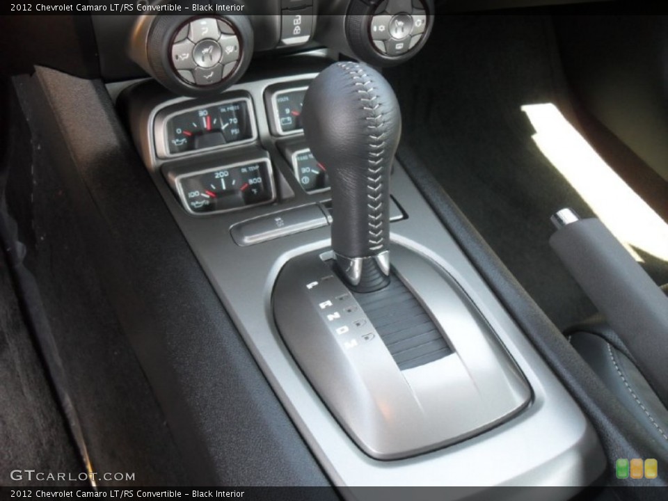 Black Interior Transmission for the 2012 Chevrolet Camaro LT/RS Convertible #54728659