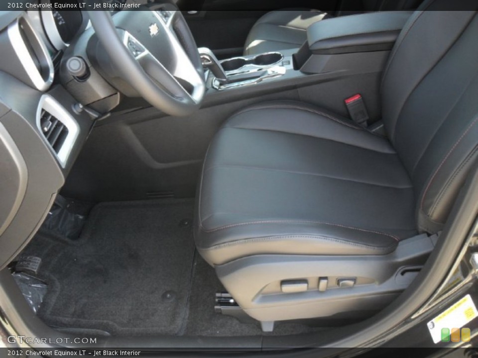Jet Black Interior Photo for the 2012 Chevrolet Equinox LT #54729118