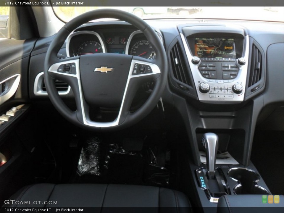 Jet Black Interior Dashboard for the 2012 Chevrolet Equinox LT #54729163