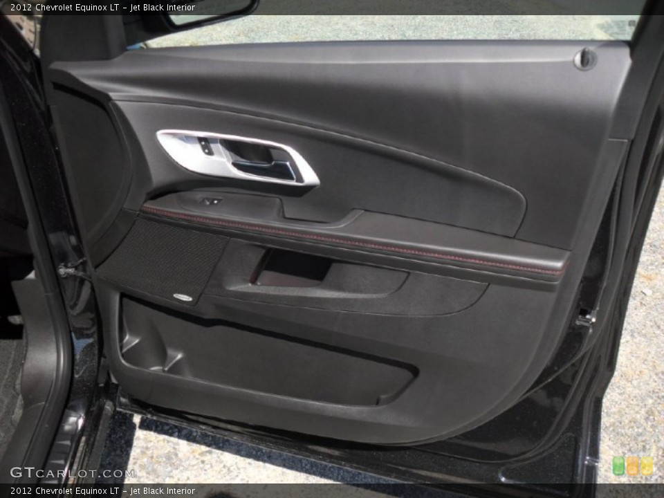 Jet Black Interior Door Panel for the 2012 Chevrolet Equinox LT #54729196