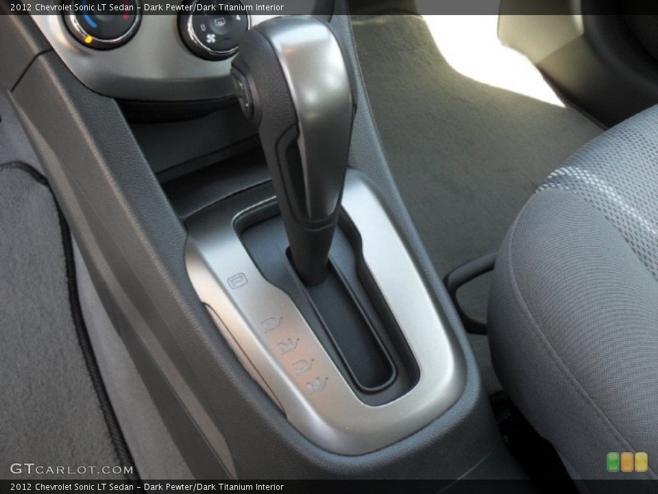Dark Pewter/Dark Titanium Interior Transmission for the 2012 Chevrolet Sonic LT Sedan #54729274