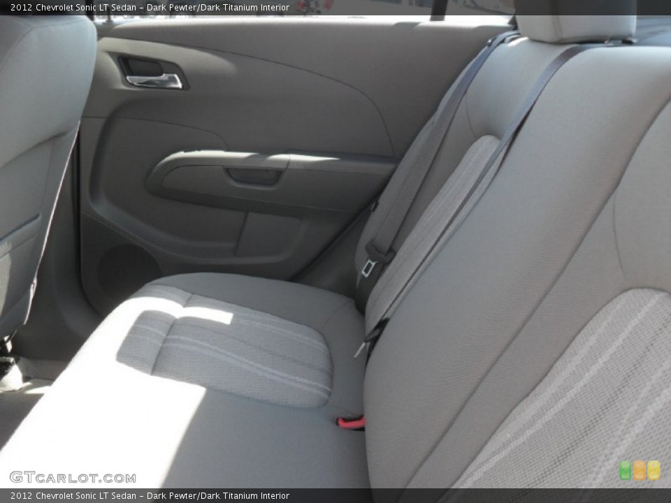 Dark Pewter/Dark Titanium Interior Photo for the 2012 Chevrolet Sonic LT Sedan #54729301