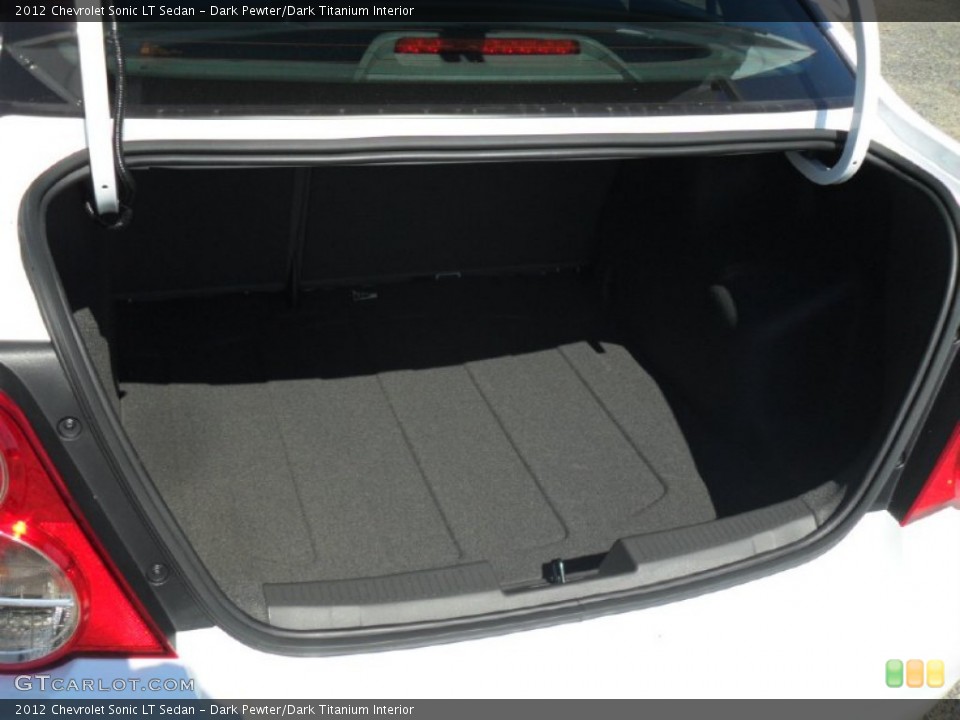 Dark Pewter/Dark Titanium Interior Trunk for the 2012 Chevrolet Sonic LT Sedan #54729319