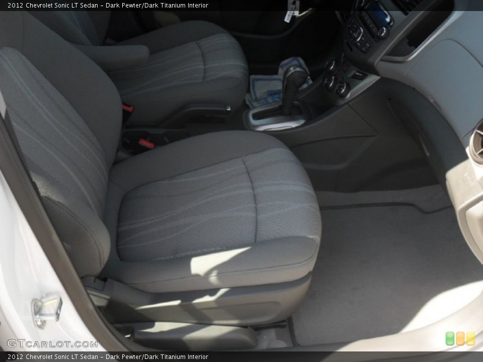 Dark Pewter/Dark Titanium Interior Photo for the 2012 Chevrolet Sonic LT Sedan #54729331