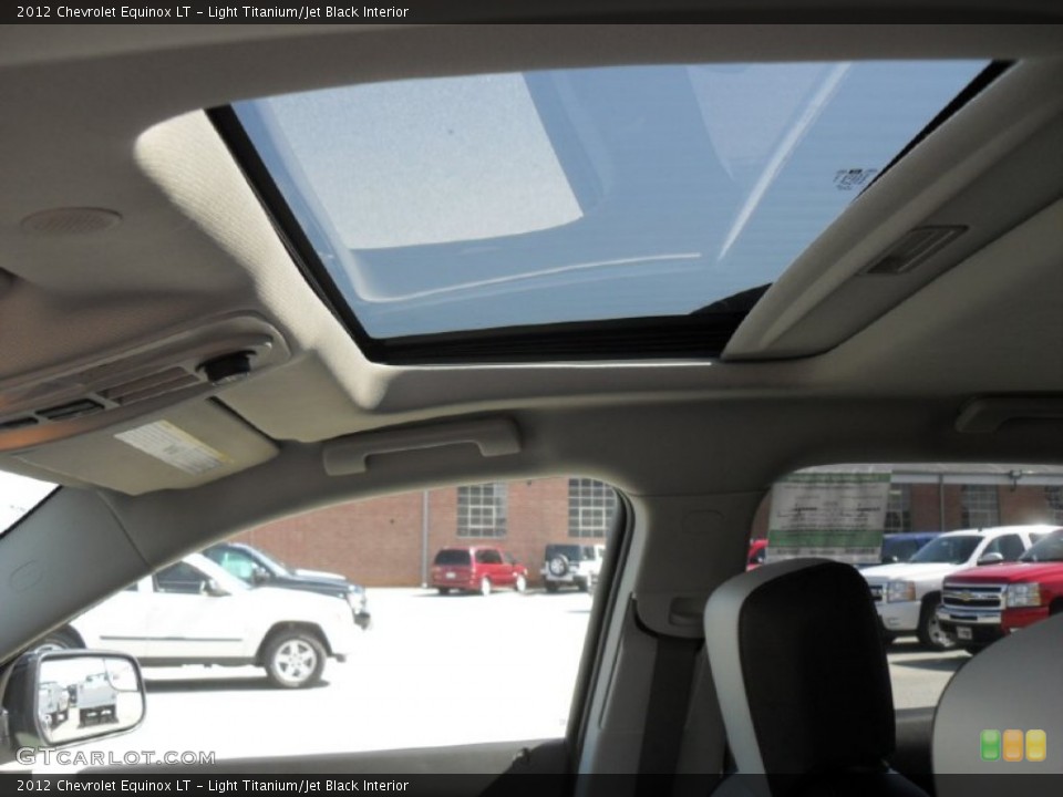 Light Titanium/Jet Black Interior Sunroof for the 2012 Chevrolet Equinox LT #54729421