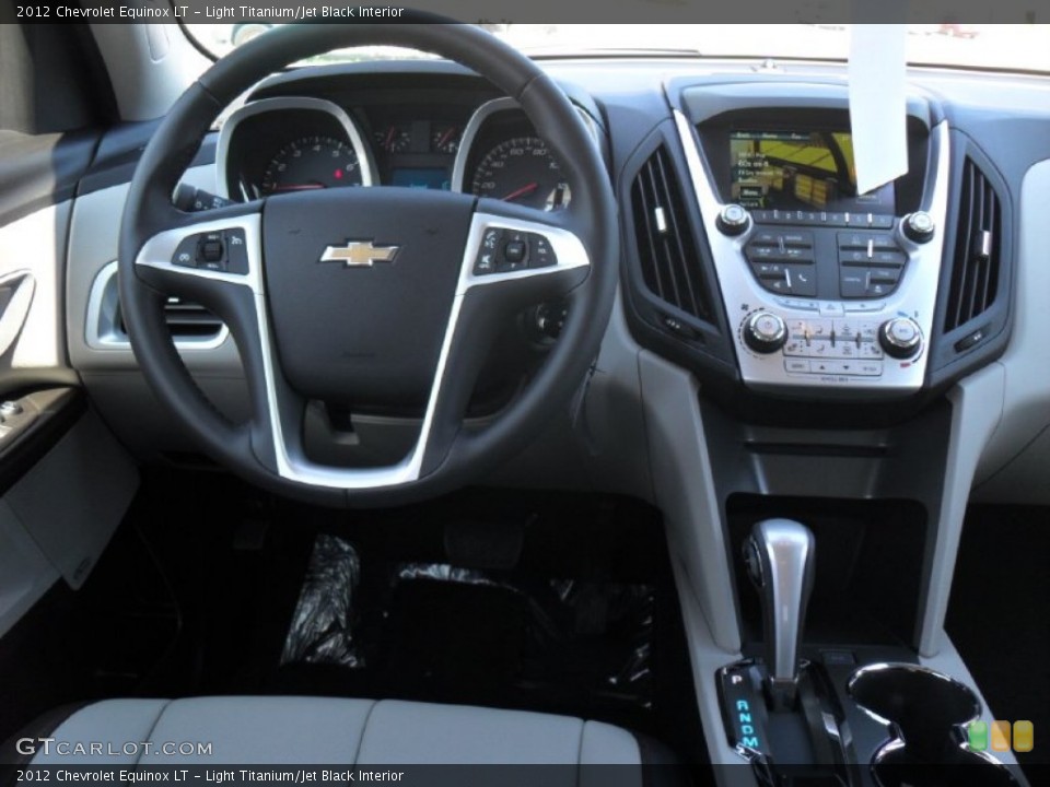Light Titanium/Jet Black Interior Dashboard for the 2012 Chevrolet Equinox LT #54729456