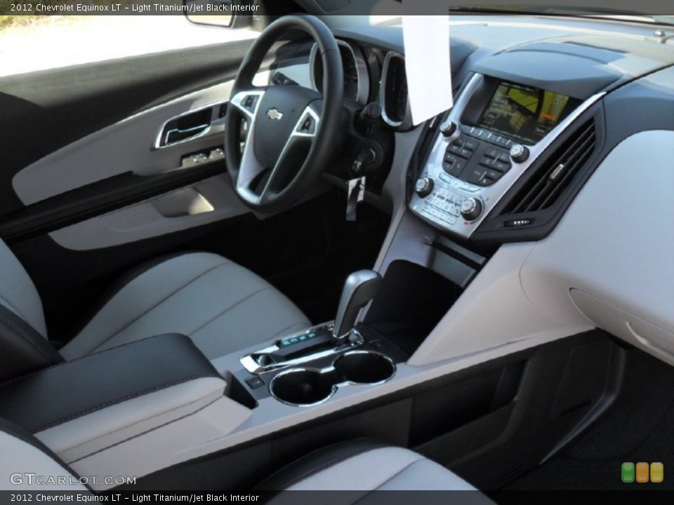 Light Titanium/Jet Black Interior Photo for the 2012 Chevrolet Equinox LT #54729484