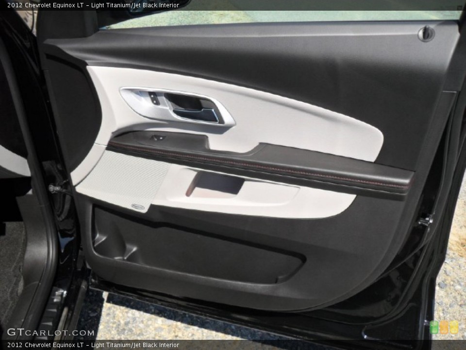 Light Titanium/Jet Black Interior Door Panel for the 2012 Chevrolet Equinox LT #54729490