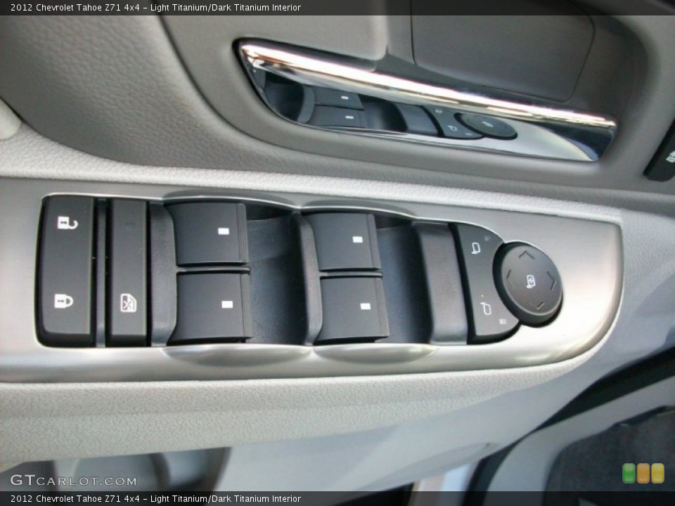 Light Titanium/Dark Titanium Interior Controls for the 2012 Chevrolet Tahoe Z71 4x4 #54731361