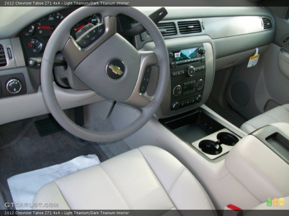 Light Titanium/Dark Titanium Interior Prime Interior for the 2012 Chevrolet Tahoe Z71 4x4 #54731372