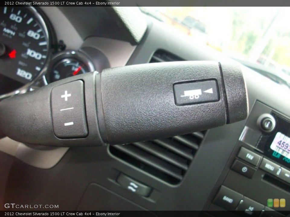 Ebony Interior Transmission for the 2012 Chevrolet Silverado 1500 LT Crew Cab 4x4 #54731591