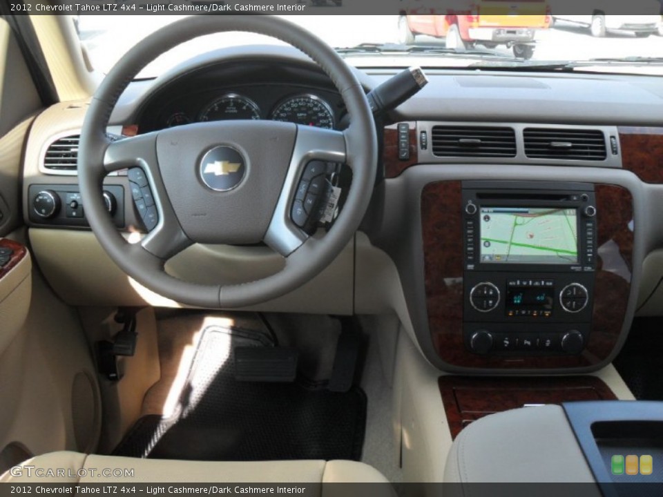 Light Cashmere/Dark Cashmere Interior Dashboard for the 2012 Chevrolet Tahoe LTZ 4x4 #54732152