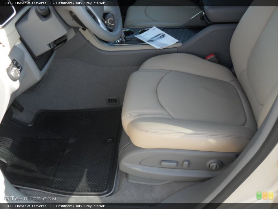 Cashmere/Dark Gray Interior Photo for the 2012 Chevrolet Traverse LT #54733010