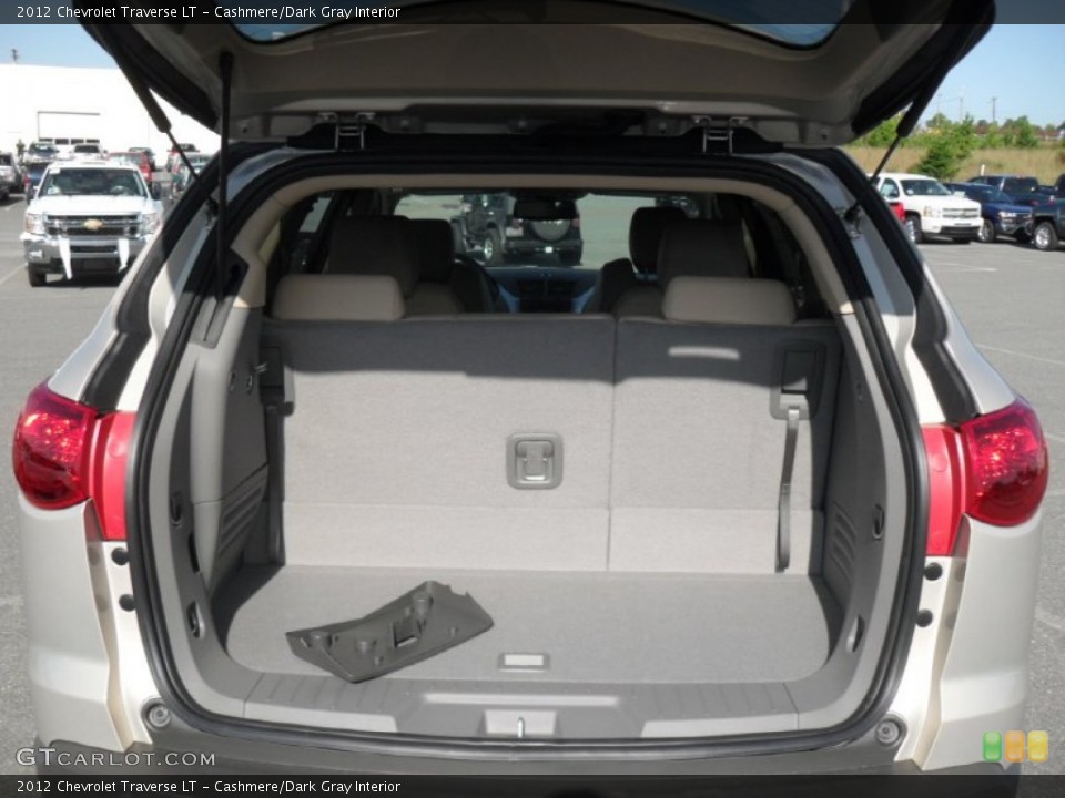 Cashmere/Dark Gray Interior Trunk for the 2012 Chevrolet Traverse LT #54733067
