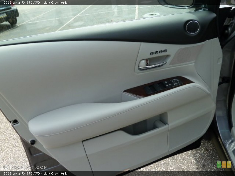Light Gray Interior Door Panel for the 2012 Lexus RX 350 AWD #54733211