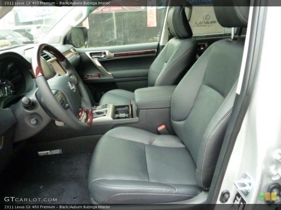 Black/Auburn Bubinga Interior Photo for the 2011 Lexus GX 460 Premium #54733796