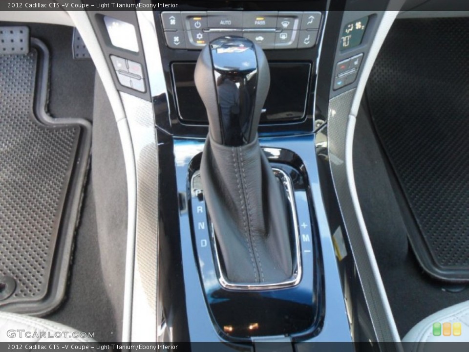 Light Titanium/Ebony Interior Transmission for the 2012 Cadillac CTS -V Coupe #54733913