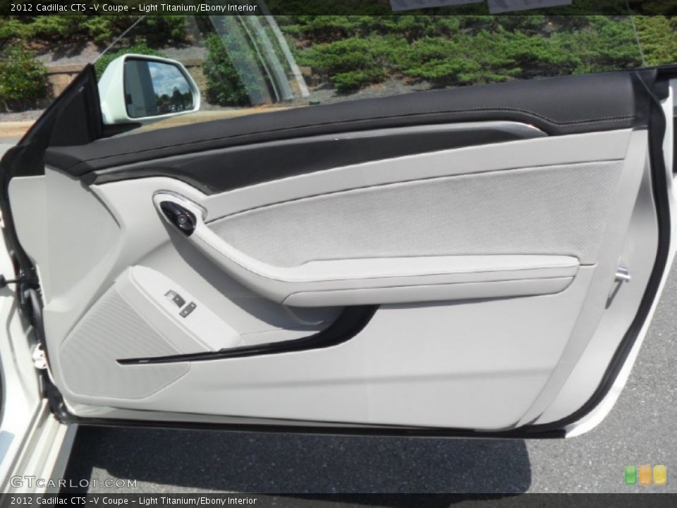 Light Titanium/Ebony Interior Door Panel for the 2012 Cadillac CTS -V Coupe #54733961