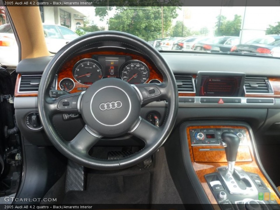 Black/Amaretto Interior Dashboard for the 2005 Audi A8 4.2 quattro #54735128