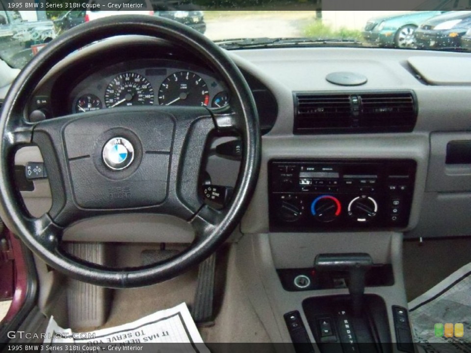 Grey Interior Dashboard for the 1995 BMW 3 Series 318ti Coupe #54735422
