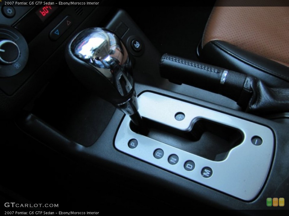 Ebony/Morocco Interior Transmission for the 2007 Pontiac G6 GTP Sedan #54736784