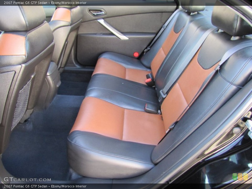 Ebony/Morocco Interior Photo for the 2007 Pontiac G6 GTP Sedan #54736802