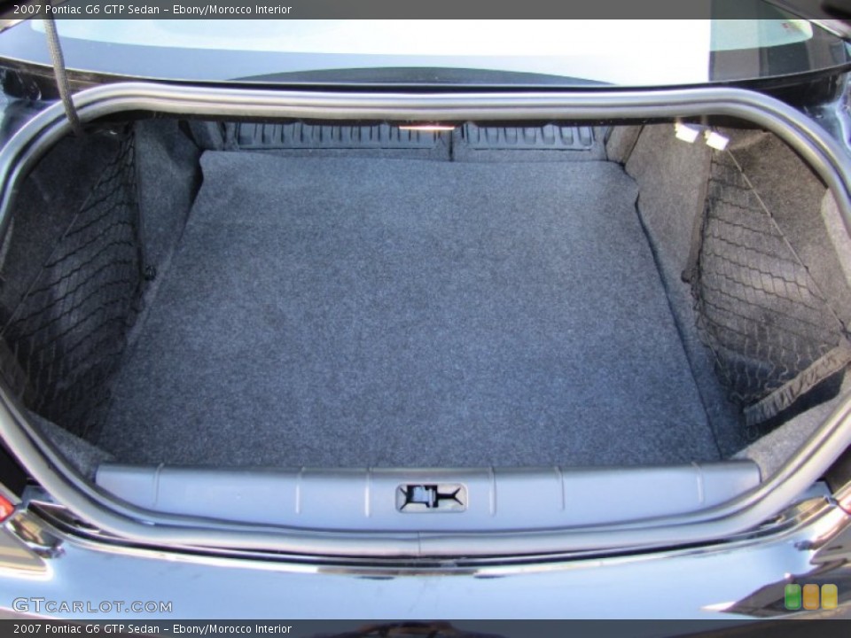 Ebony/Morocco Interior Trunk for the 2007 Pontiac G6 GTP Sedan #54736814