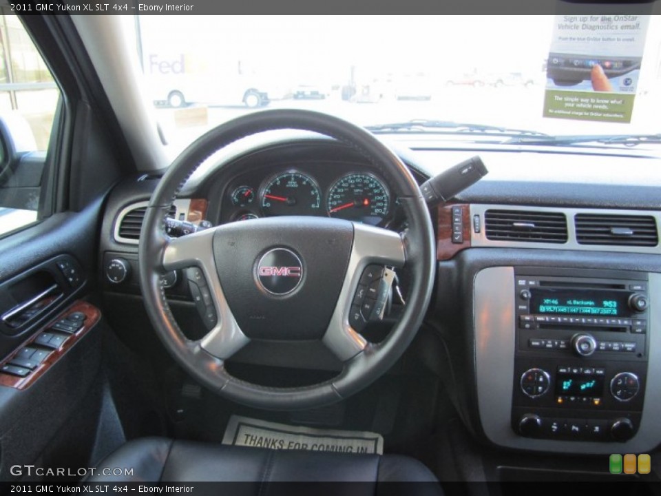 Ebony Interior Dashboard for the 2011 GMC Yukon XL SLT 4x4 #54736850
