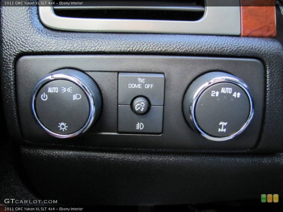 Ebony Interior Controls for the 2011 GMC Yukon XL SLT 4x4 #54736874