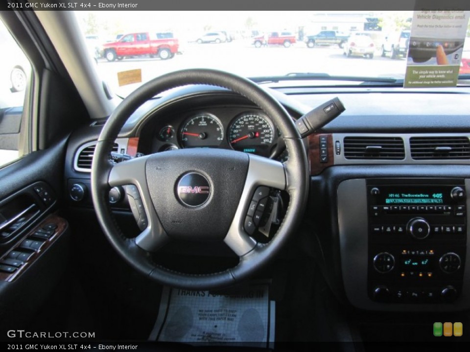 Ebony Interior Dashboard for the 2011 GMC Yukon XL SLT 4x4 #54736982