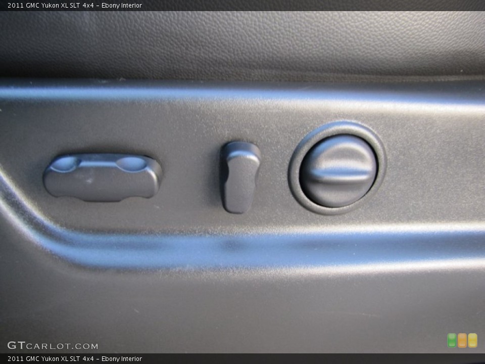 Ebony Interior Controls for the 2011 GMC Yukon XL SLT 4x4 #54736997