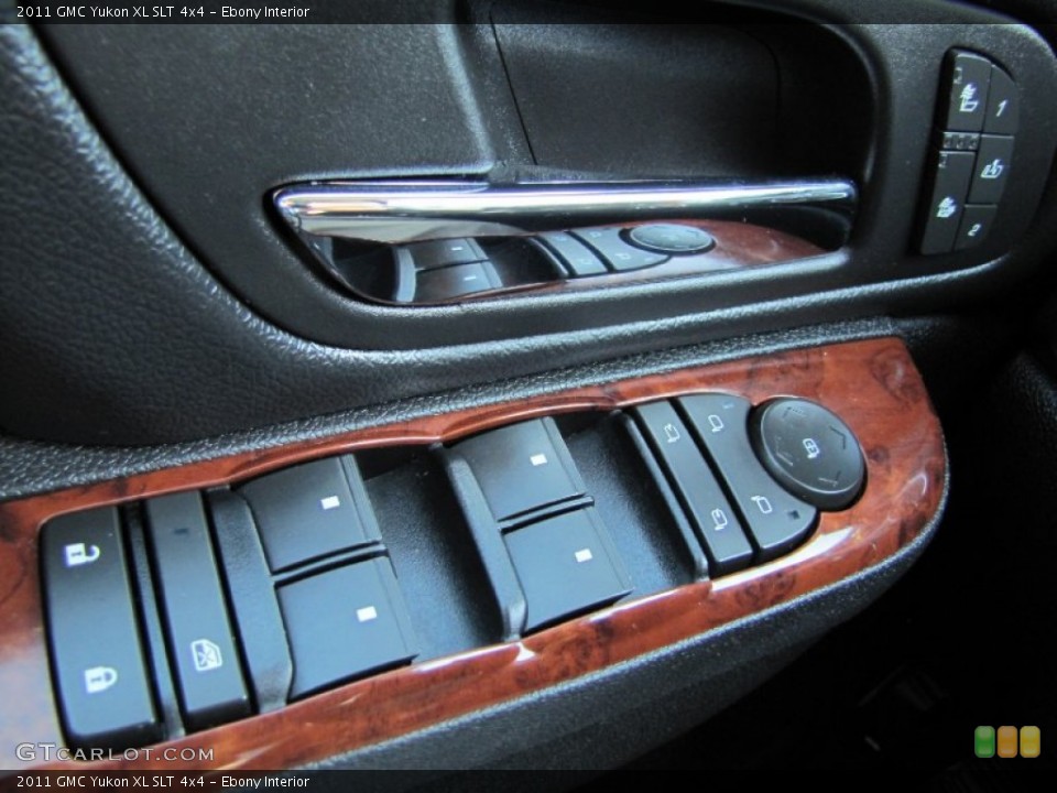 Ebony Interior Controls for the 2011 GMC Yukon XL SLT 4x4 #54737000
