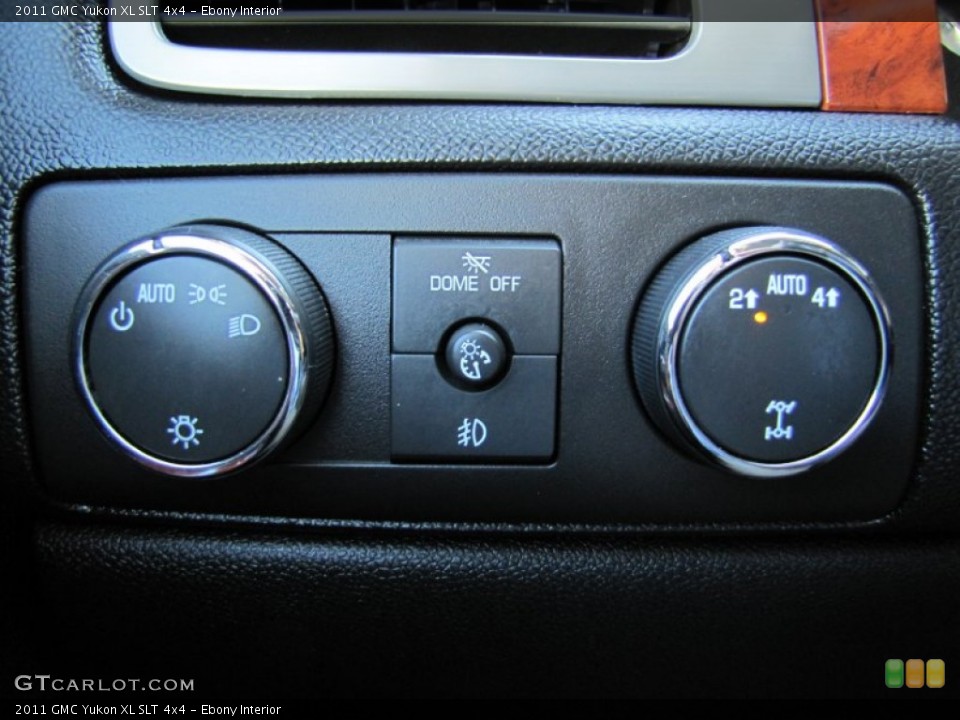 Ebony Interior Controls for the 2011 GMC Yukon XL SLT 4x4 #54737003