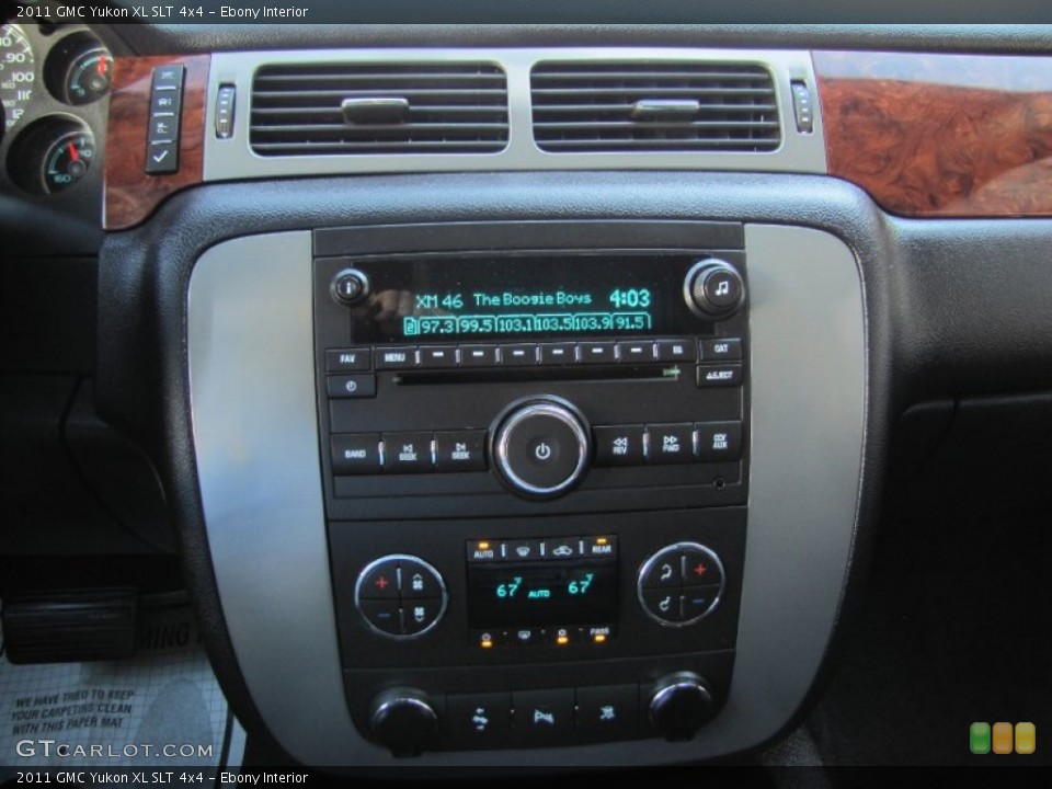 Ebony Interior Audio System for the 2011 GMC Yukon XL SLT 4x4 #54737012