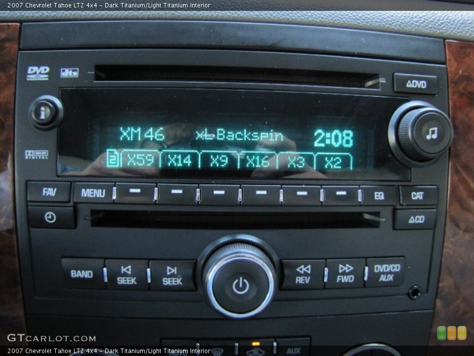 Dark Titanium/Light Titanium Interior Audio System for the 2007 Chevrolet Tahoe LTZ 4x4 #54737570