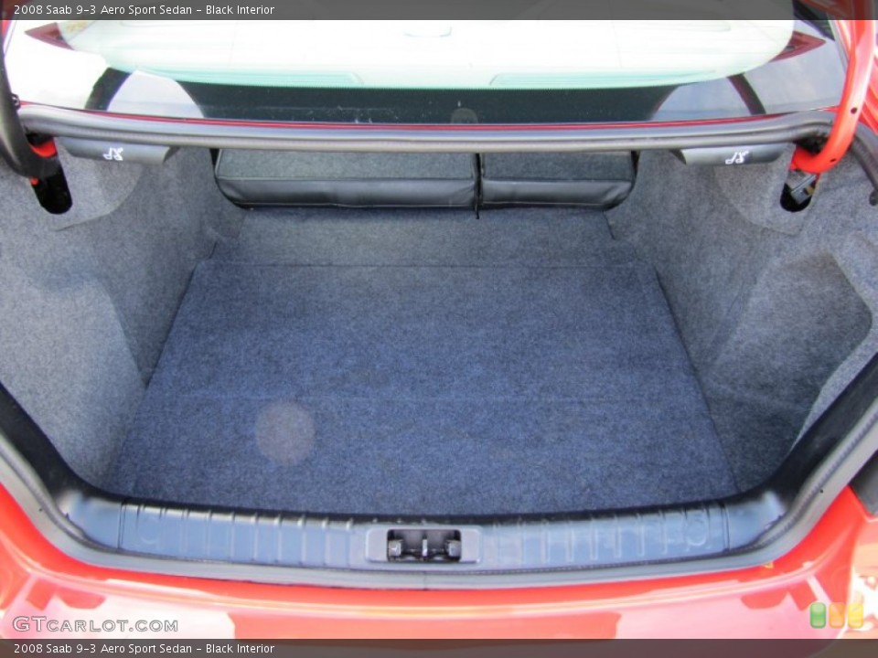 Black Interior Trunk for the 2008 Saab 9-3 Aero Sport Sedan #54737726