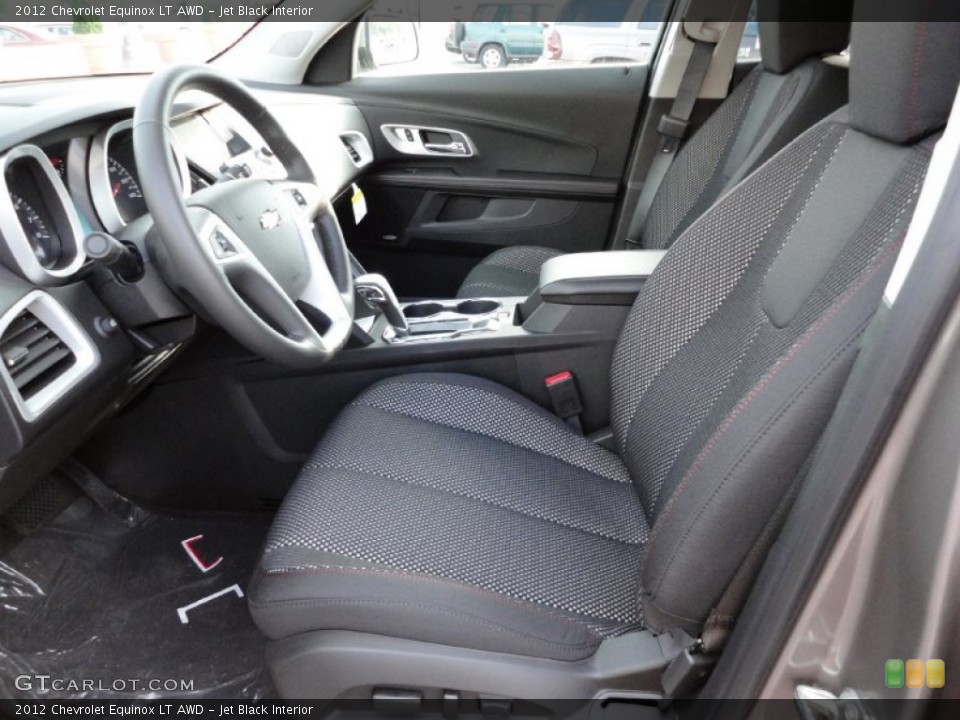 Jet Black Interior Photo for the 2012 Chevrolet Equinox LT AWD #54740739