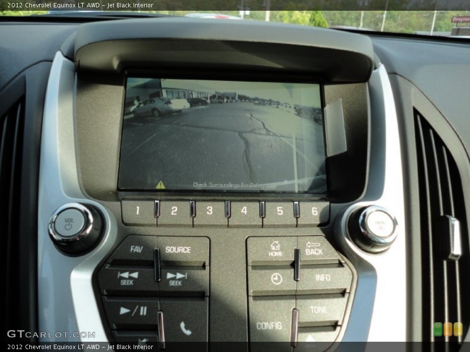 Jet Black Interior Controls for the 2012 Chevrolet Equinox LT AWD #54740805