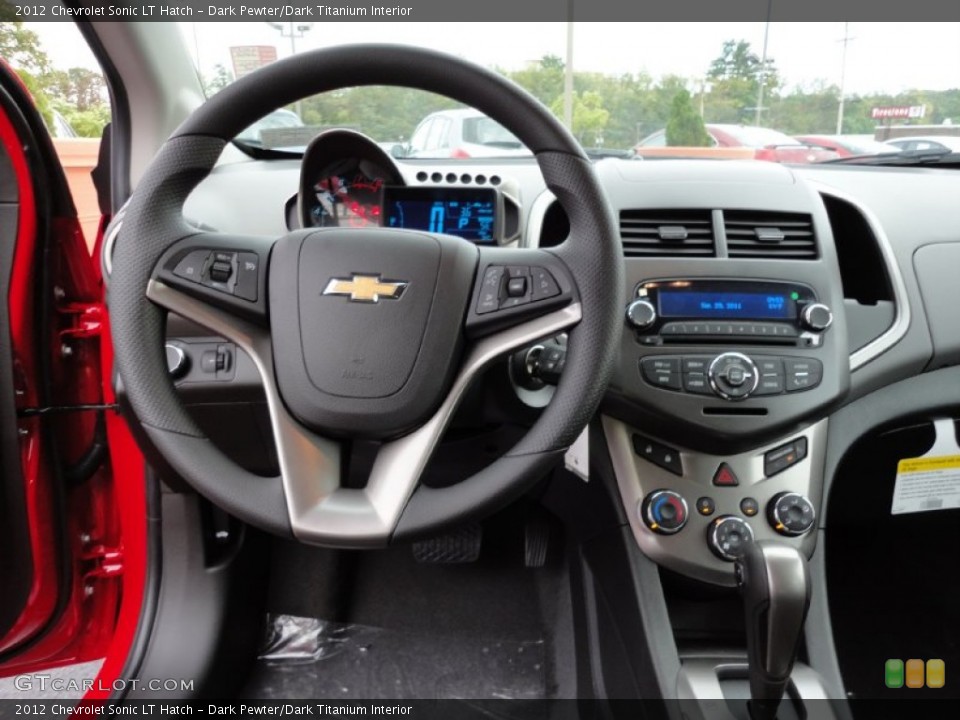 Dark Pewter/Dark Titanium Interior Dashboard for the 2012 Chevrolet Sonic LT Hatch #54741102
