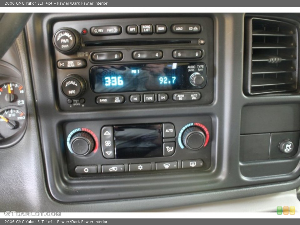Pewter/Dark Pewter Interior Audio System for the 2006 GMC Yukon SLT 4x4 #54745272