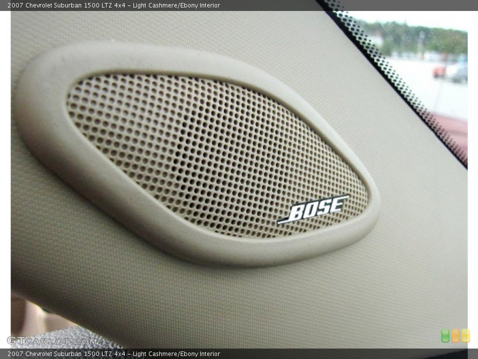 Light Cashmere/Ebony Interior Audio System for the 2007 Chevrolet Suburban 1500 LTZ 4x4 #54747744